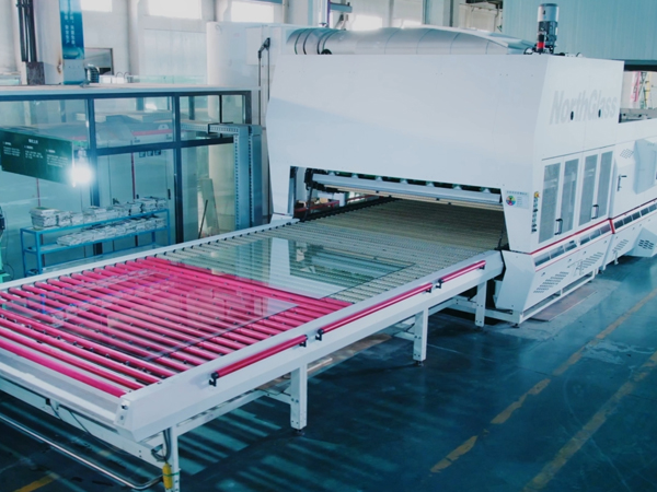 Tempered glass production equipment
